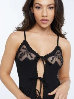 A Peek Behind The Lace Maxi Slip -Fashion Lingerie Store A PEEK BEHIND THE LACE MAXI SLIP SQ2148053 0687 4 1200x1600 1