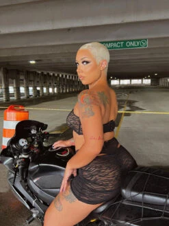 All Over Me Lace Skirt