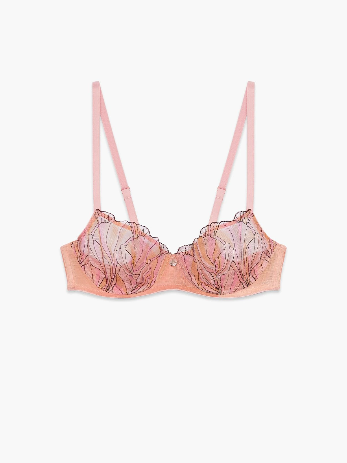 Beneath The Surface Embroidered Unlined Balconette Bra 5 Beneath The Surface Embroidered Unlined Balconette Bra - Image 5