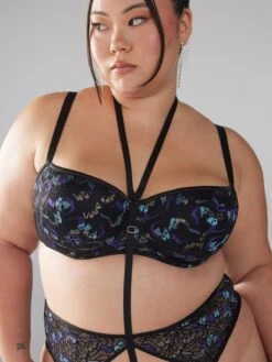 Butterfly Wings Lace & Mesh Crotchless Playsuit -Fashion Lingerie Store BUTTERFLY WINGS LACE AND MESH CROTCHLESS PLAYSUIT AC2252349 10780 4 1200x1600 1