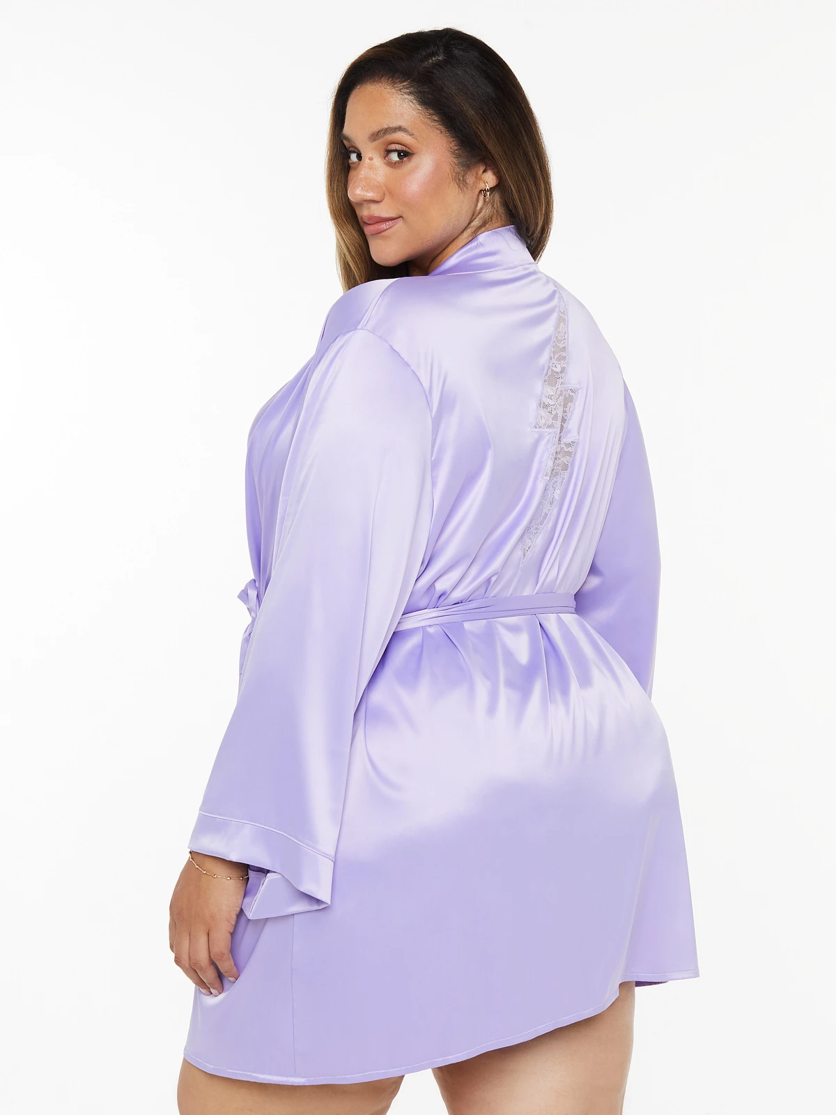 CLF Satin Robe With Lightning Bolt 2 CLF Satin Robe With Lightning Bolt - Image 2