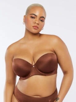 Core Microfiber Strapless Bra
