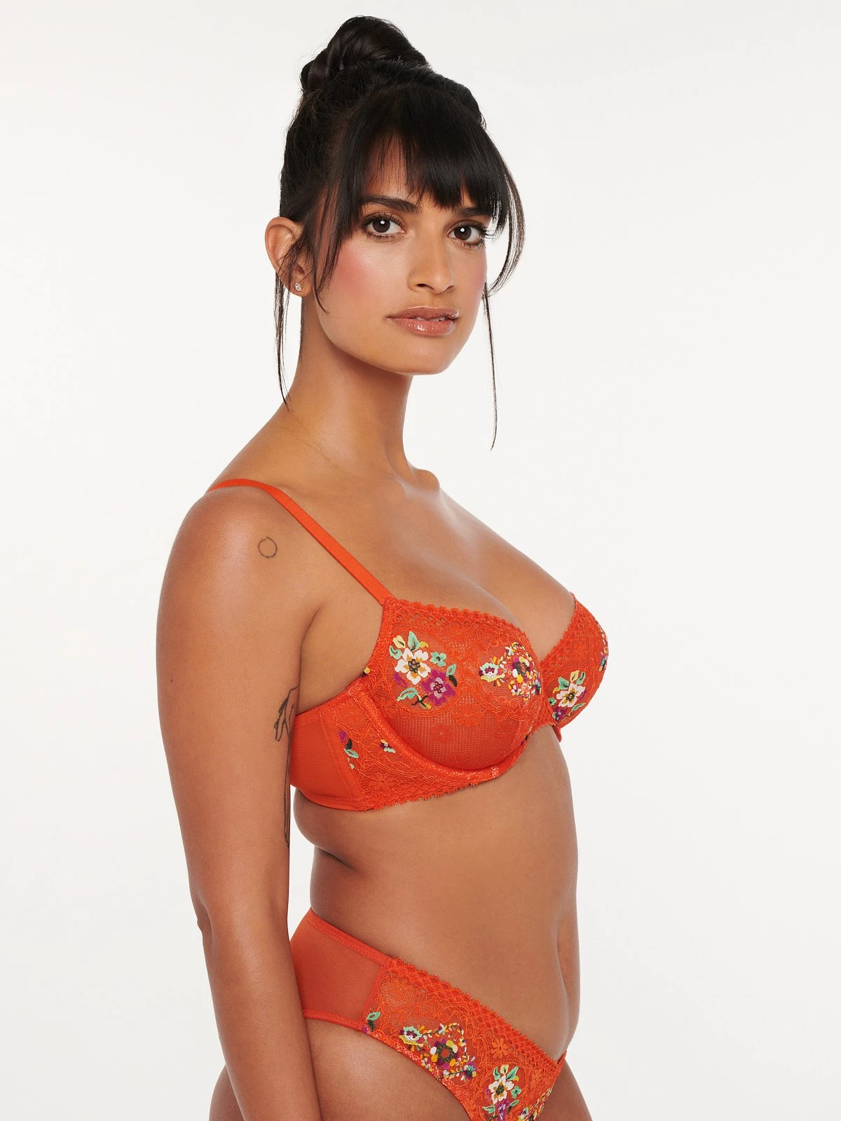 Dolled Up Unlined Lace Demi Bra 2 Dolled Up Unlined Lace Demi Bra - Image 2