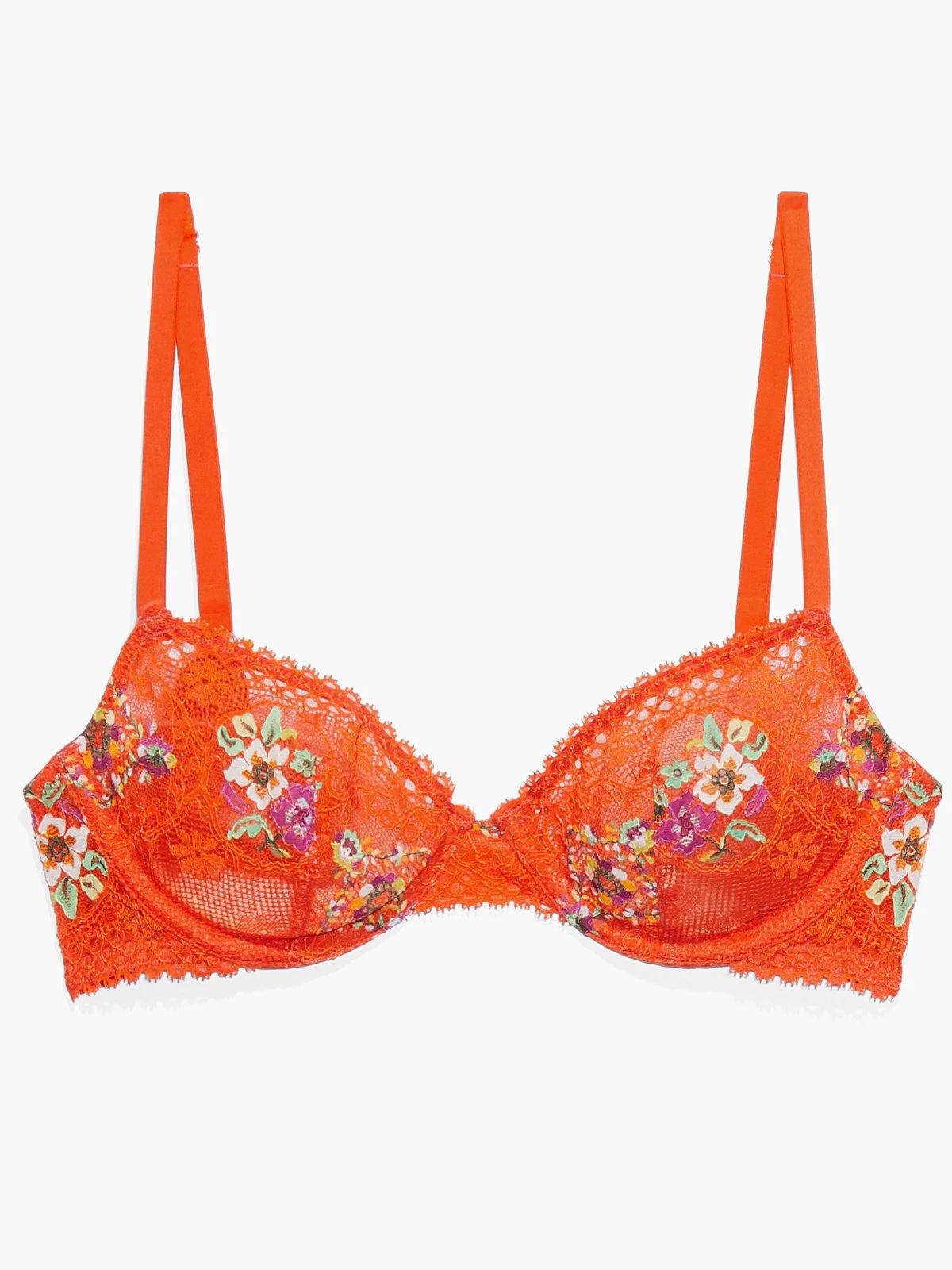 Dolled Up Unlined Lace Demi Bra 5 Dolled Up Unlined Lace Demi Bra - Image 5