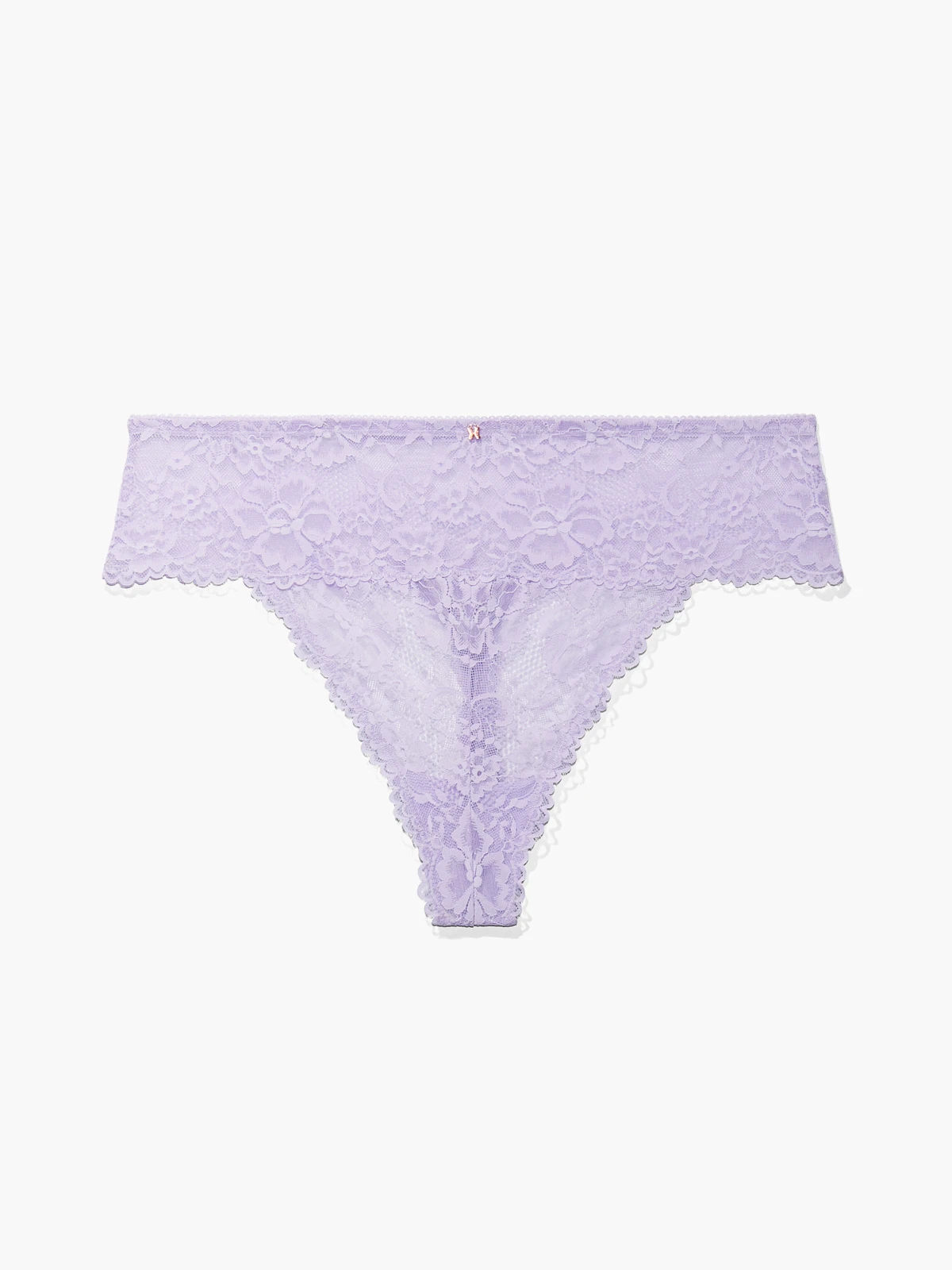 Floral Lace High-Waist Thong 5 Floral Lace High-Waist Thong - Image 5