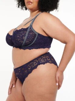 Framed In Denim Lace Brazilian Panty -Fashion Lingerie Store FRAMED IN DENIM LACE BRAZILIAN PANTY UD2252266 4909 3 1200x1600 1