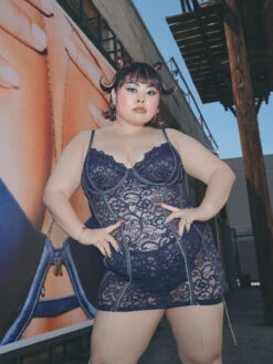 Framed In Denim Slip