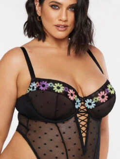 Free Spirit Floral Embroidery Teddy 8 Free Spirit Floral Embroidery Teddy -Fashion Lingerie Store FREE SPIRIT FLORAL EMBROIDERY TEDDY LI2146089 1370 4 1200x1600 1
