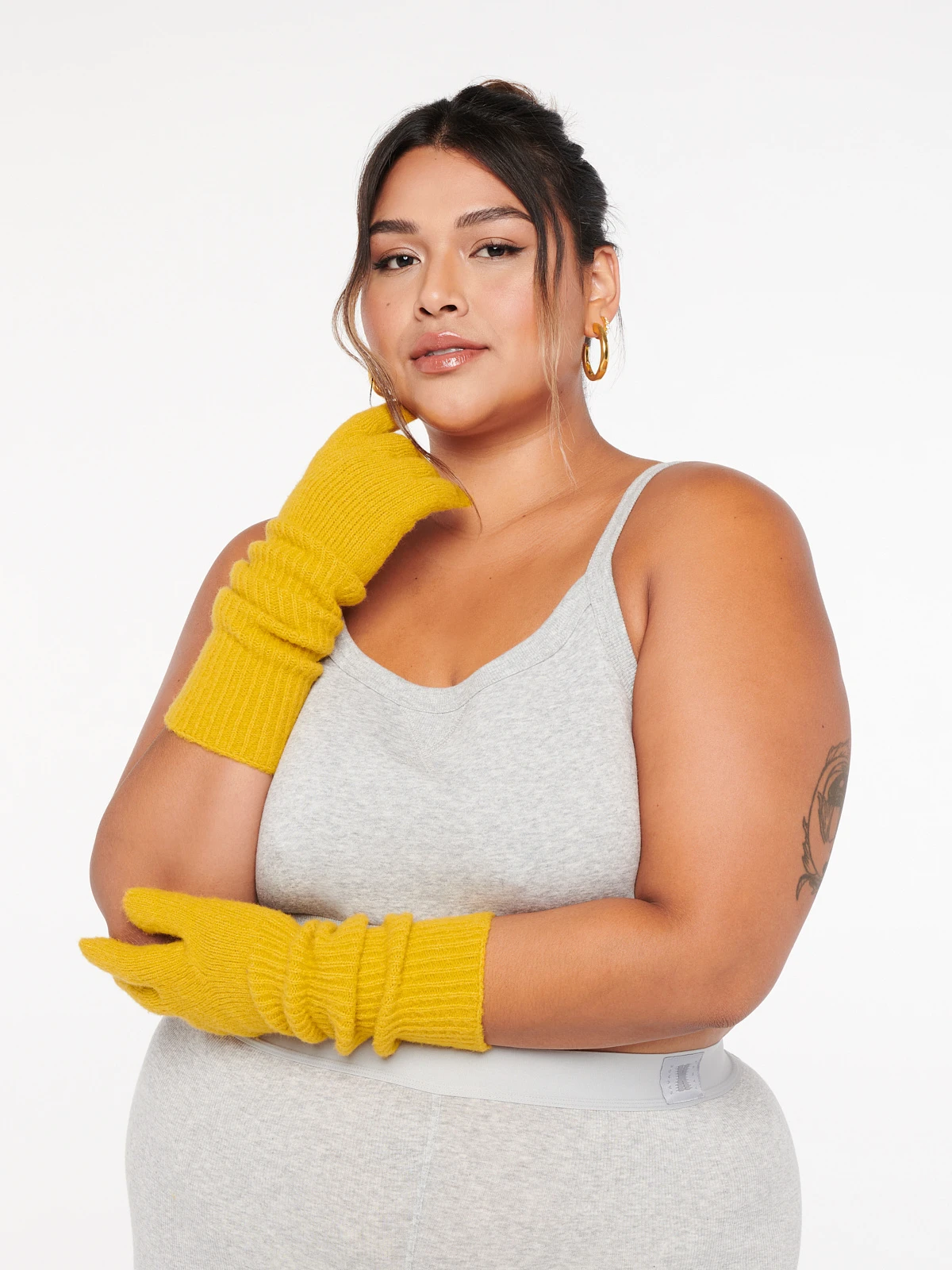 Fuzz Fit Knit Gloves 2 Fuzz Fit Knit Gloves - Image 2