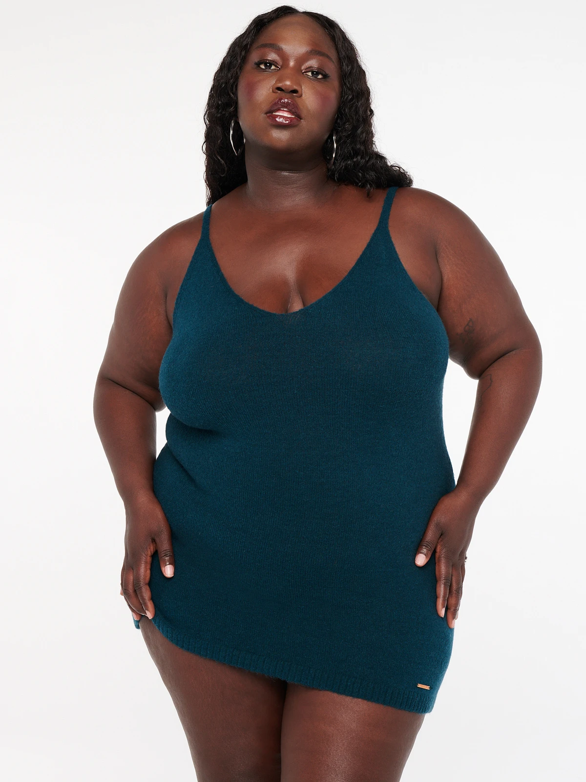 Fuzz Fit Knit Sweater Slip 1 Fuzz Fit Knit Sweater Slip