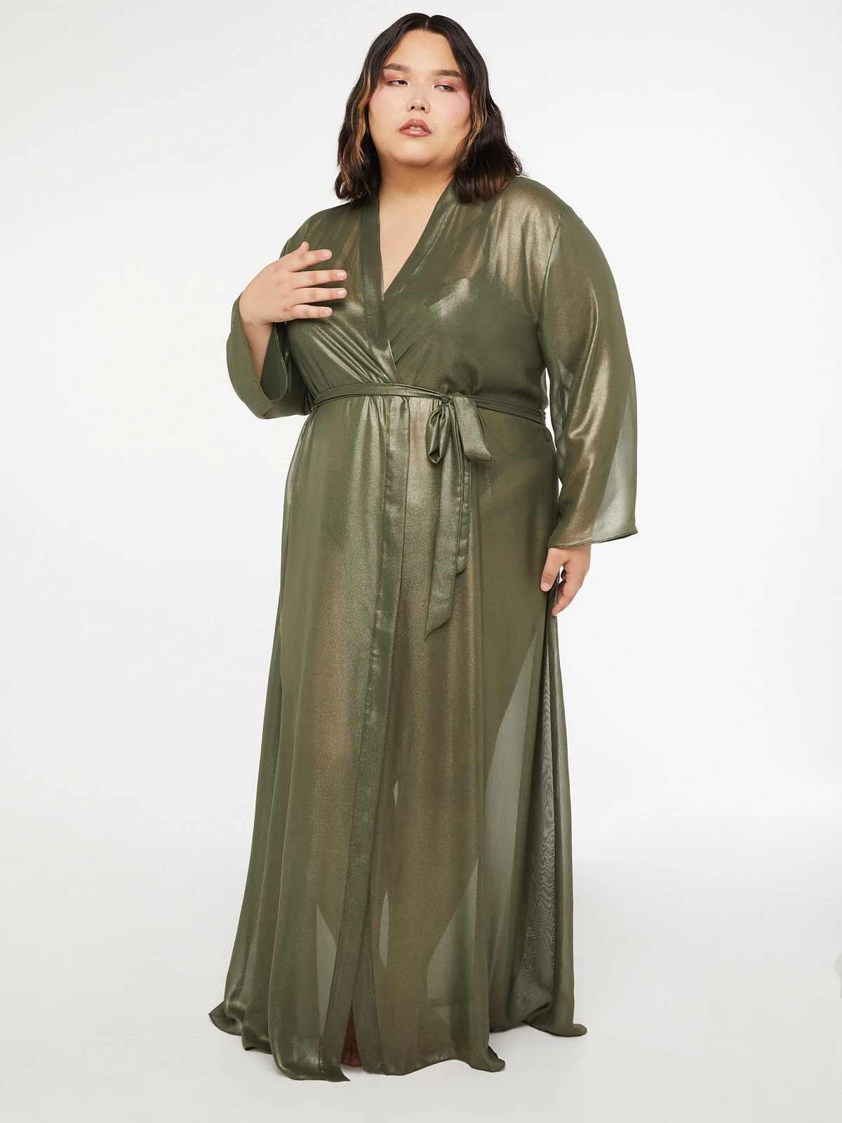 Going Platinum Long Robe 5 Going Platinum Long Robe - Image 5