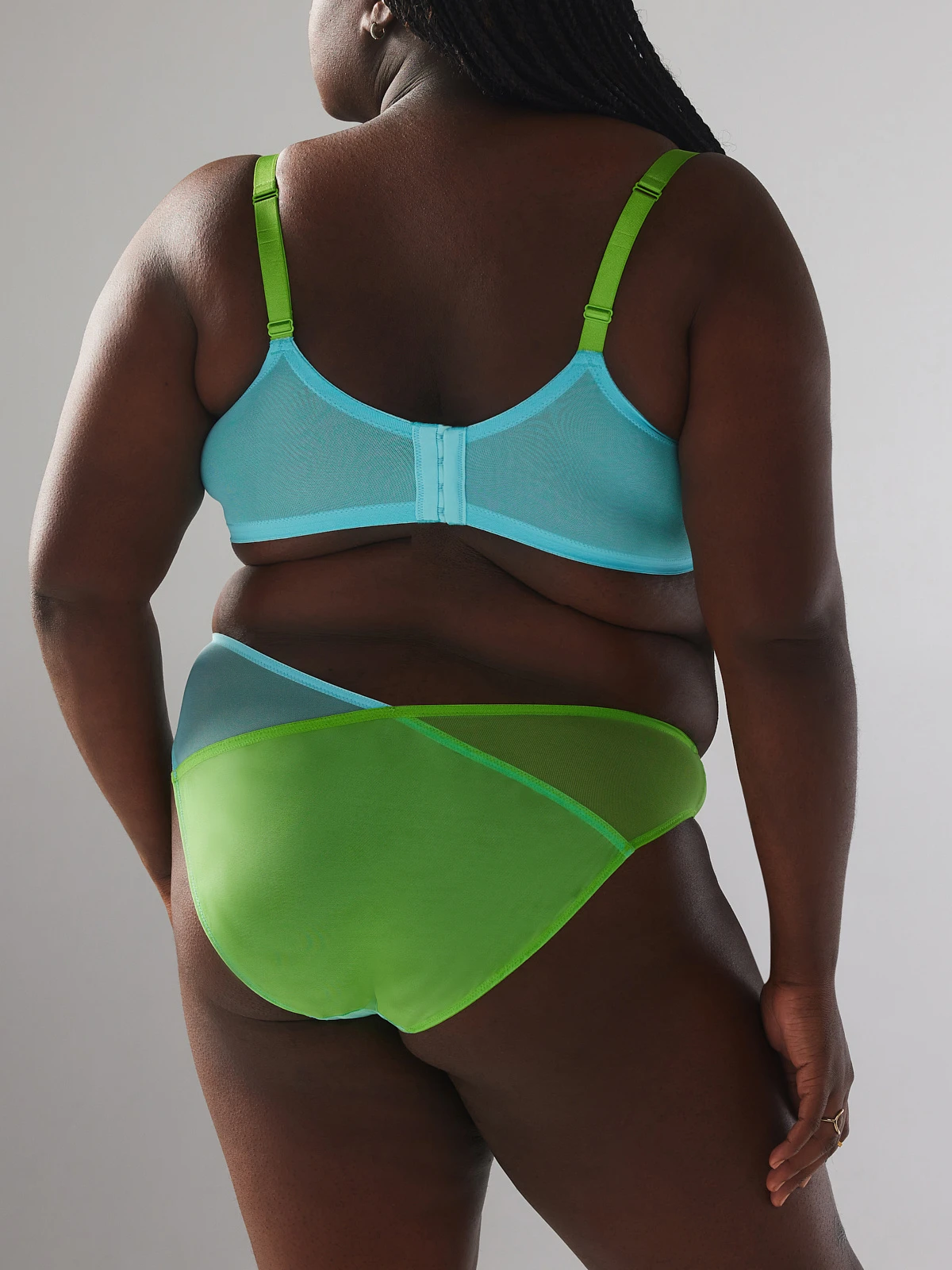 I Dare Hue Mesh High-Leg Bikini Panty 2 I Dare Hue Mesh High-Leg Bikini Panty - Image 2