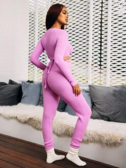 Ms. Minx Knit Sleep Pant