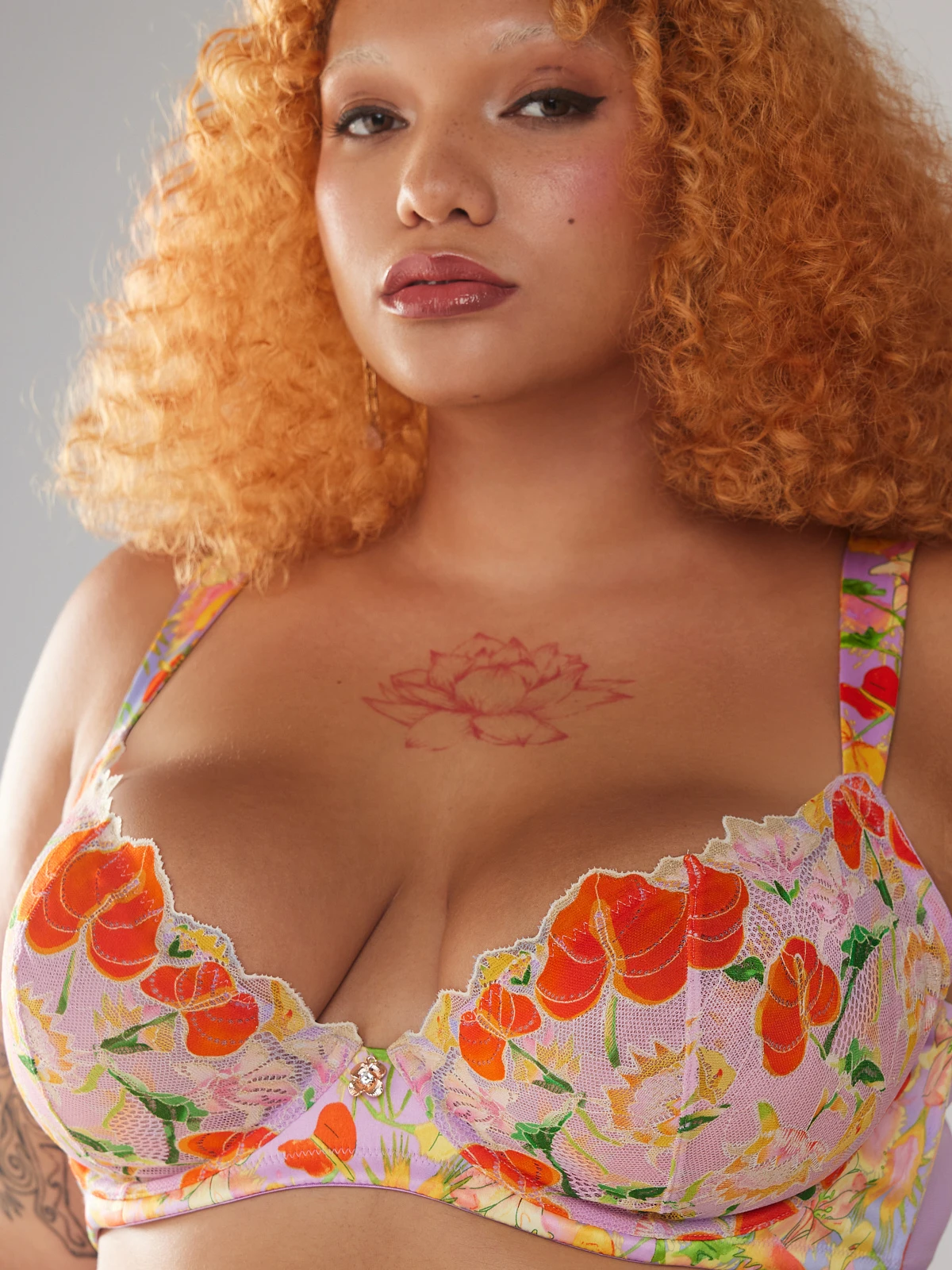 Mutha Nature Satin Unlined Demi Bra 1 Mutha Nature Satin Unlined Demi Bra