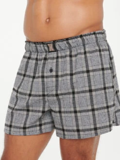 Remixed Plaid Boxers
