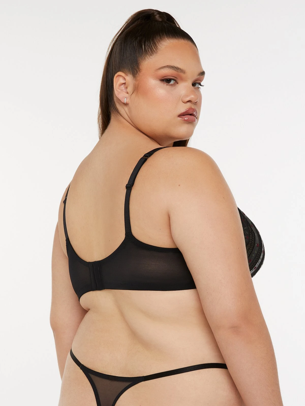 Renaissance Rose Unlined Demi Bra 2 Renaissance Rose Unlined Demi Bra - Image 2