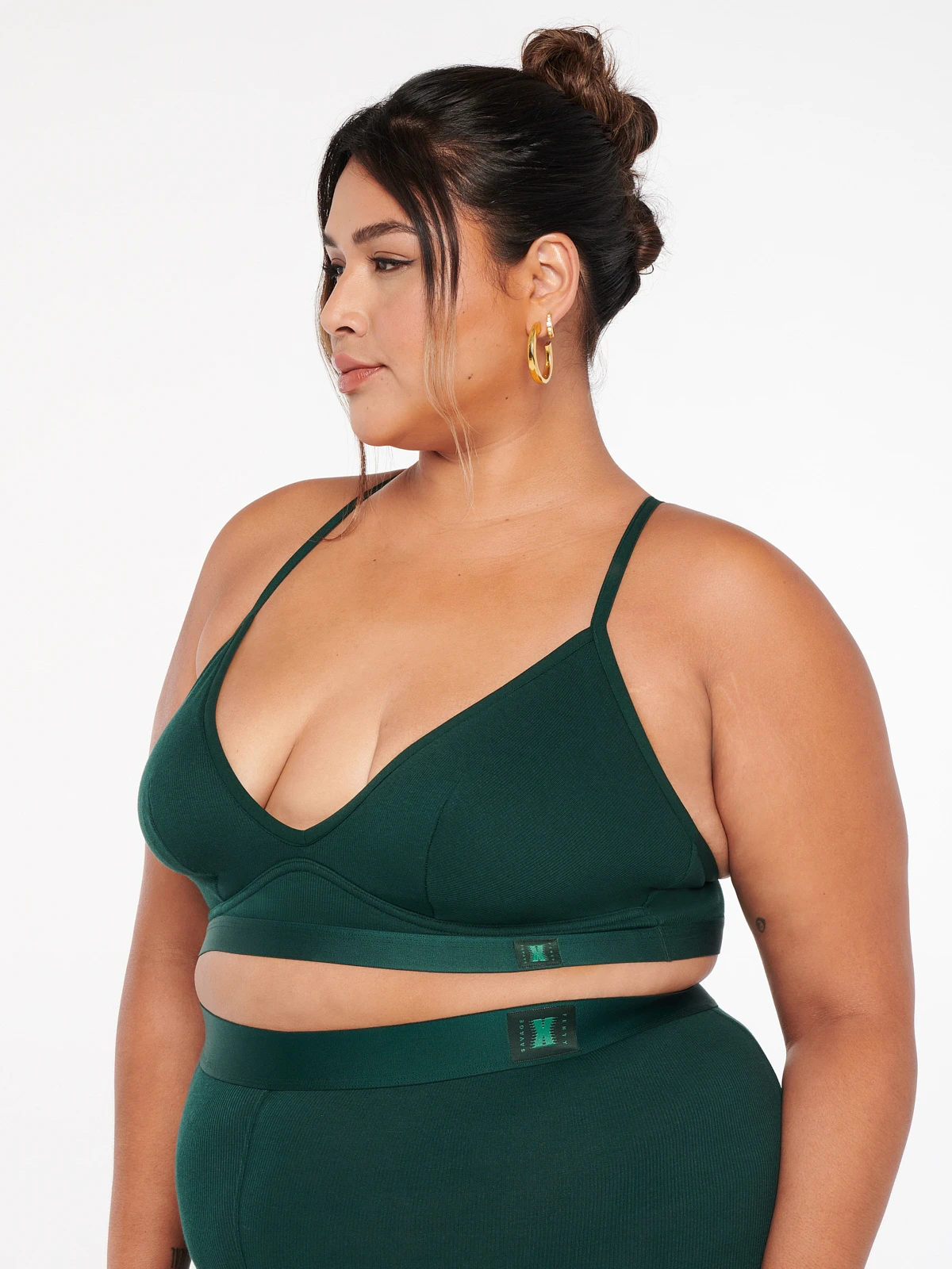 Rib Xssentials Unlined Bralette 3 Rib Xssentials Unlined Bralette - Image 3