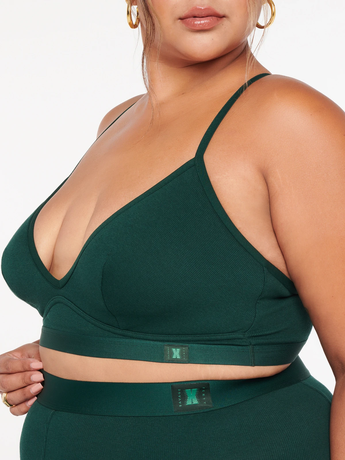 Rib Xssentials Unlined Bralette 4 Rib Xssentials Unlined Bralette - Image 4