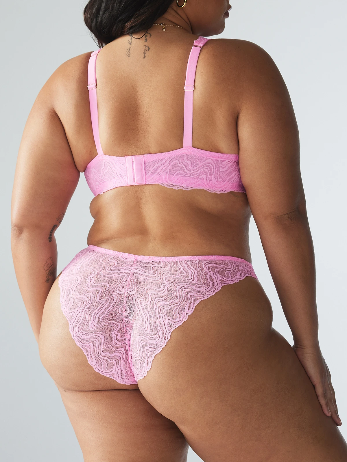 Ripple Effect Lace Brazilian Panty 1 Ripple Effect Lace Brazilian Panty