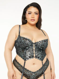 Sharp Dresser Lace Bustier -Fashion Lingerie Store SHARP DRESSER LACE BUSTIER LI2252657 3828 4 1200x1600 1