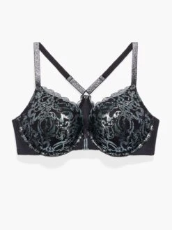 Sharp Dresser Lace Push-Up Bra -Fashion Lingerie Store SHARP DRESSER LACE PUSH UP BRA BA2252647 3828 LAYDOWN 1200x1600 1