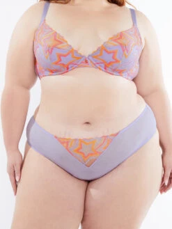 Shining Star Embroidered Cheeky